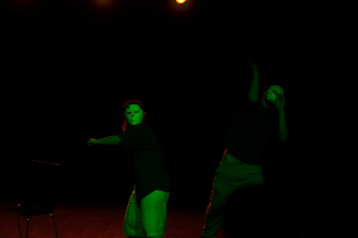 on. Digital photo from spectacle